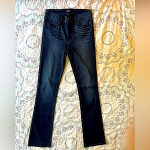 Women’s Paige High Rise Manhattan Boot Dark wash jeans size 28